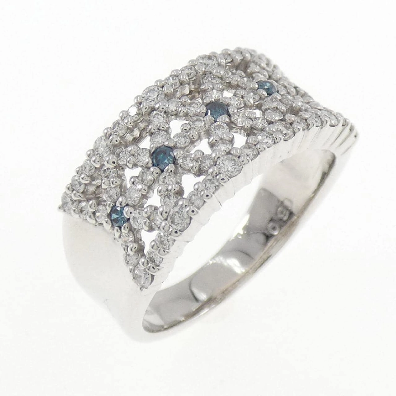 Nhẫn kim cương K18WG 0.60CT 672497