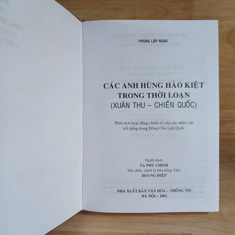 Các Anh Hùng Hào Kiệt Trong Thời Loạn (Xuân Thu – Chiến Quốc) 359835