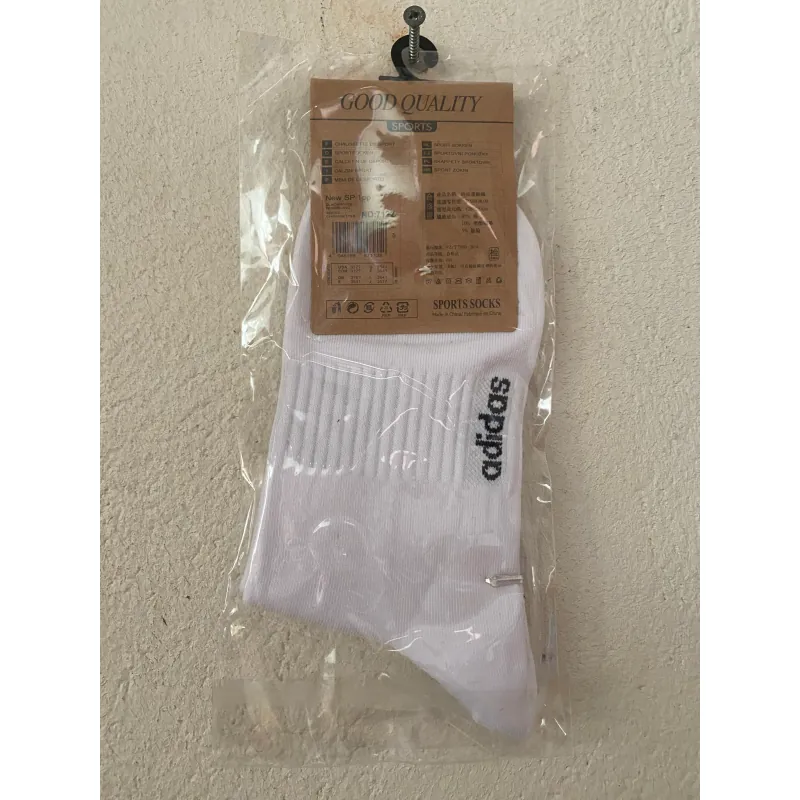 Vớ thể thao adidas size 26-28cm màu trắng chính hãng 720359