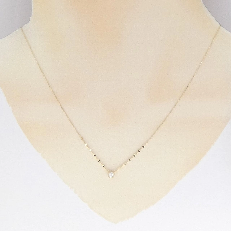 K18YG Dây chuyền kim cương 0.13CT - Hàng hiệu Chính hãng 860390