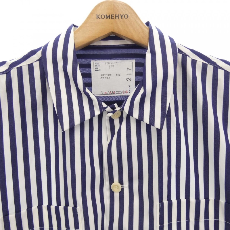 SACAI SCM-217 S／S Shirt - Hàng hiệu Authentic 898391