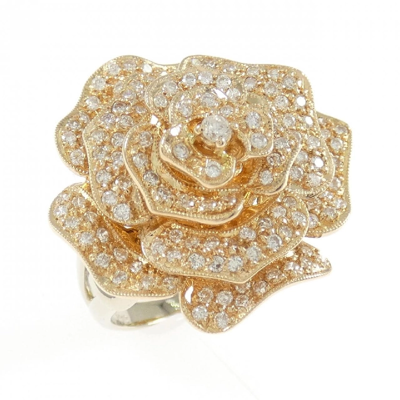 Nhẫn kim cương K18PG/K18WG 1.01CT - Hàng hiệu Authentic 851051