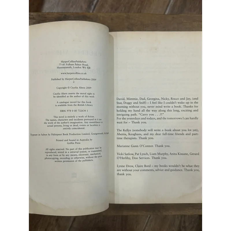 The Book of Tomorrow - Cecelia Ahern 731287