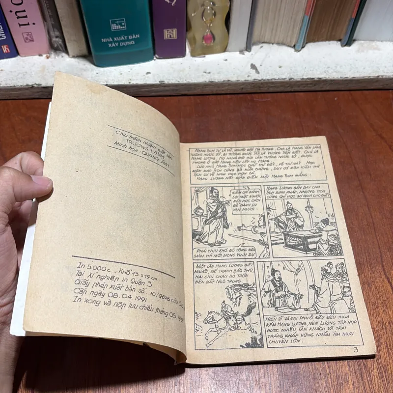 [Sưu Tầm] - II Truyện Tranh: Sử Ký Tư Mã Thiên (1A) _ Hạng Vũ Âm Mưu Phản Tần - 1991 930794