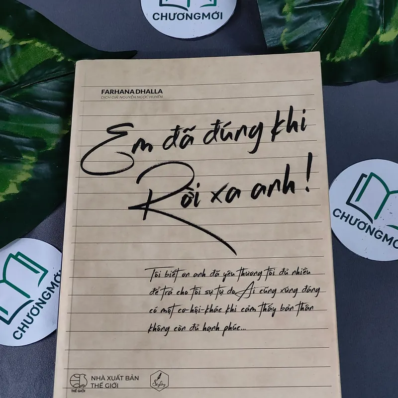 Em Đã Đúng Khi Rồi Xa Anh - Farhana Dhalla 604626