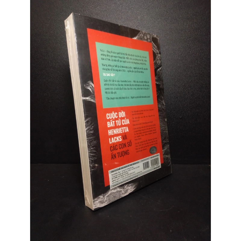 Cuộc đời bất tử của Henrietta Lacks mới 100% nguyên seal HCM1810 912504