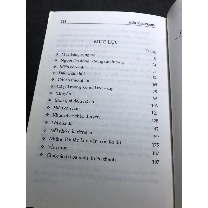 Miền cỏ xanh 2007 mới 70% bẩn nhẹ Trần Ngọc Dương HPB0906 SÁCH VĂN HỌC 915583