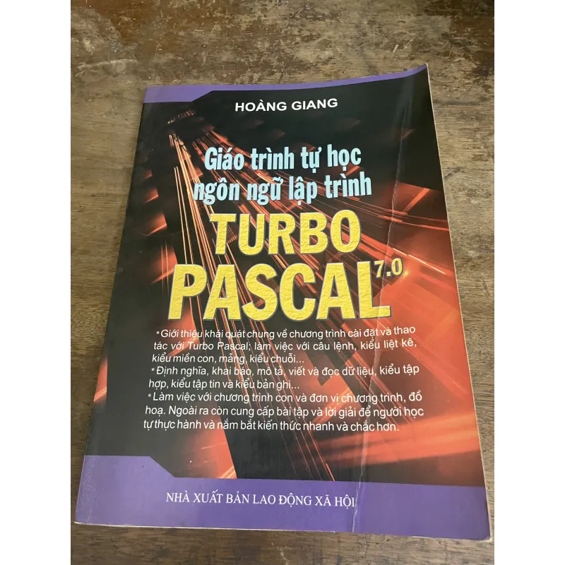 Giáo trình tự học ngôn ngữ lập trình Turbo Pascal 7.0 1002568