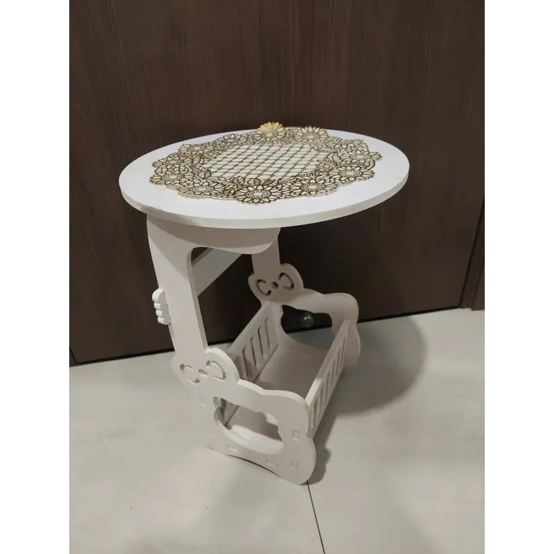 BÀN TRÒN DECOR  ĐẦU GƯỜNG PHÒNG KHÁCH 1004984