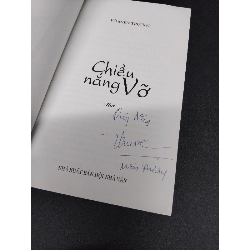 Chiều nắng Vỡ mới 80% ố nhẹ 2016 HCM1209 Võ Miên Trường VĂN HỌC 917184