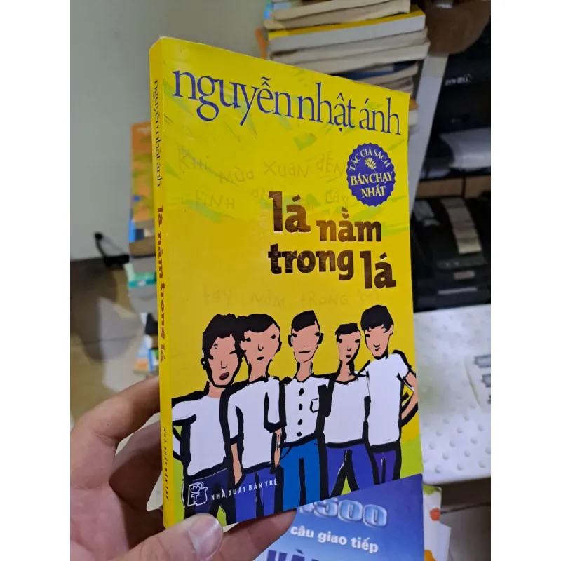 [Sách Cũ SCGR] Lá nằm trong lá mới 80% ố Nguyễn Nhật Ánh Văn học Việt Nam HCM2908 681582
