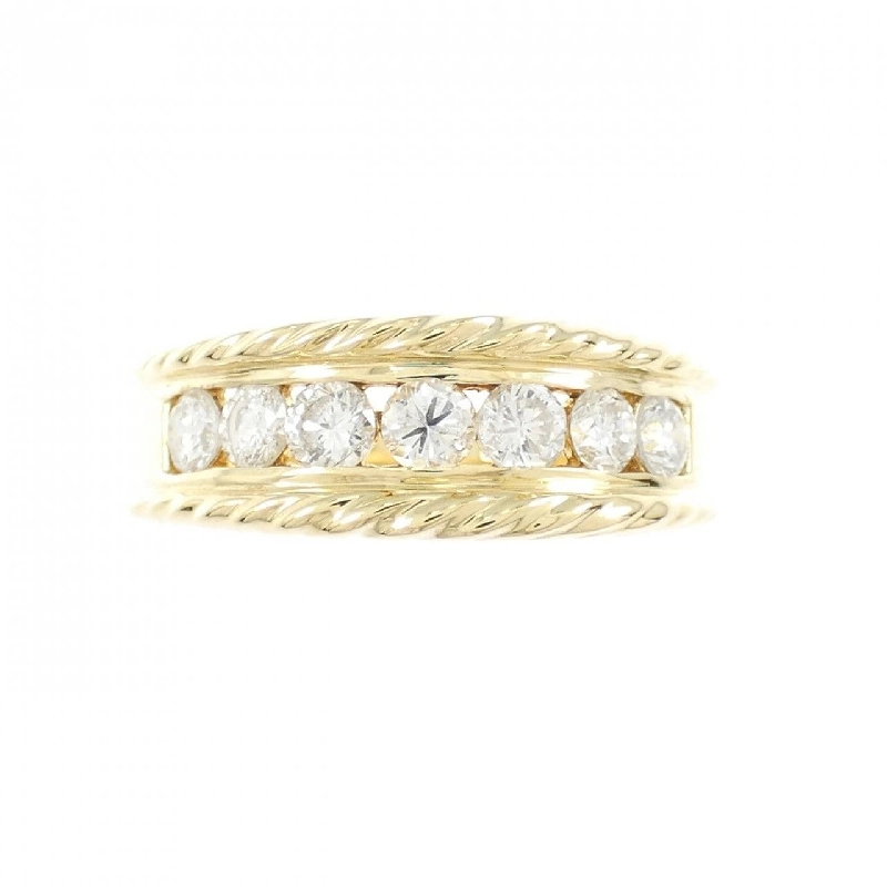 Nhẫn kim cương K18YG 0.68CT 671411