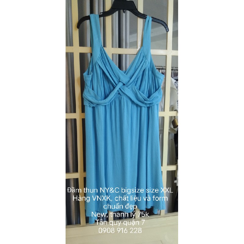 Đầm thun bigsize nữ XXL 23579