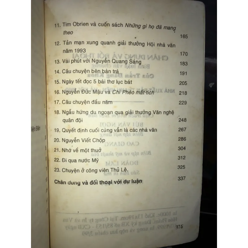 Chân dung và đối thủ - Trần Đăng Khoa 1000386