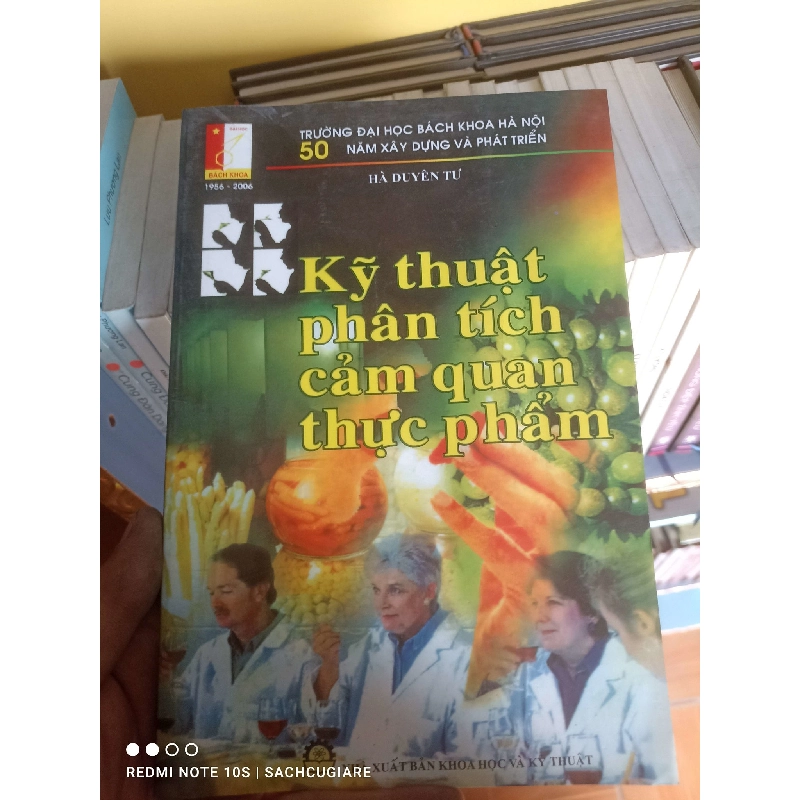 (Sách cũ SCGR) Kỹ thuật phân tích cảm quan thực phẩm - Hà Duyên Tư VAVO-K2SD2-13 - Blogmeo090426 1015741