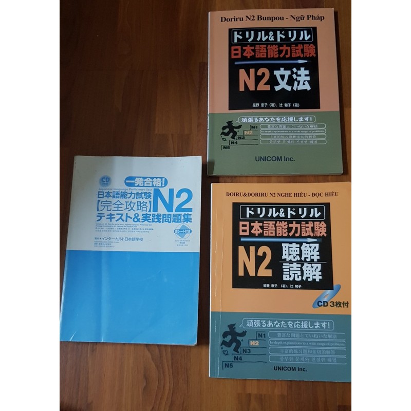 Tất cả bộ hơn 10c ôn Nhật N2 bán rẻ 184900