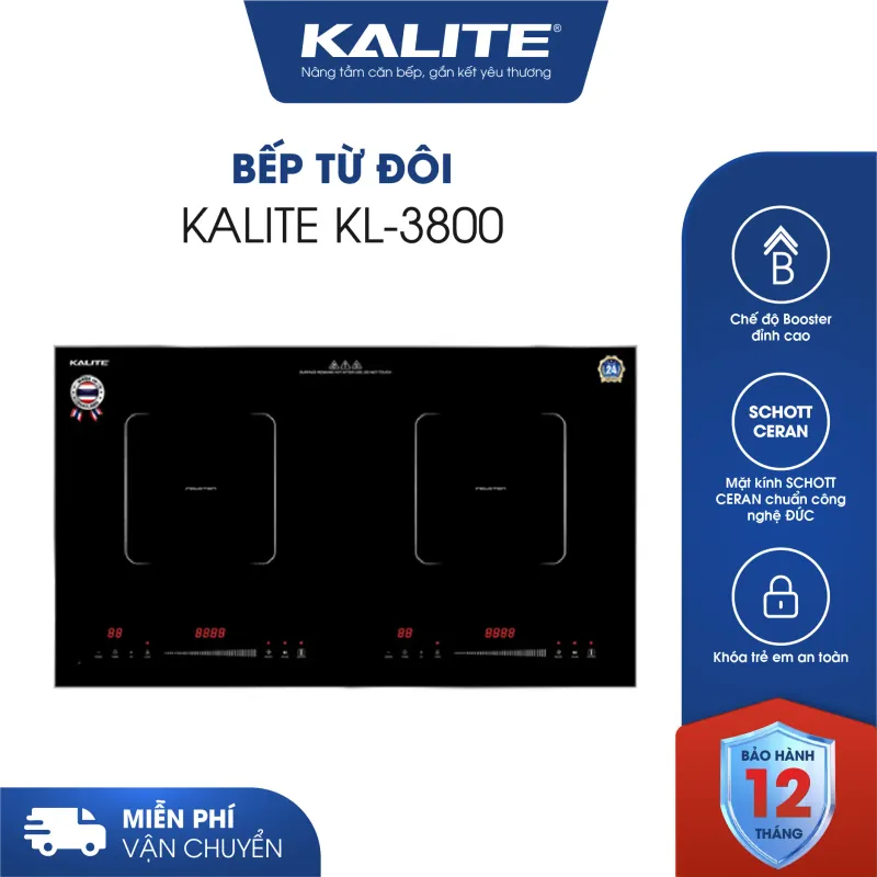 Bếp từ đôi Kalite 730743