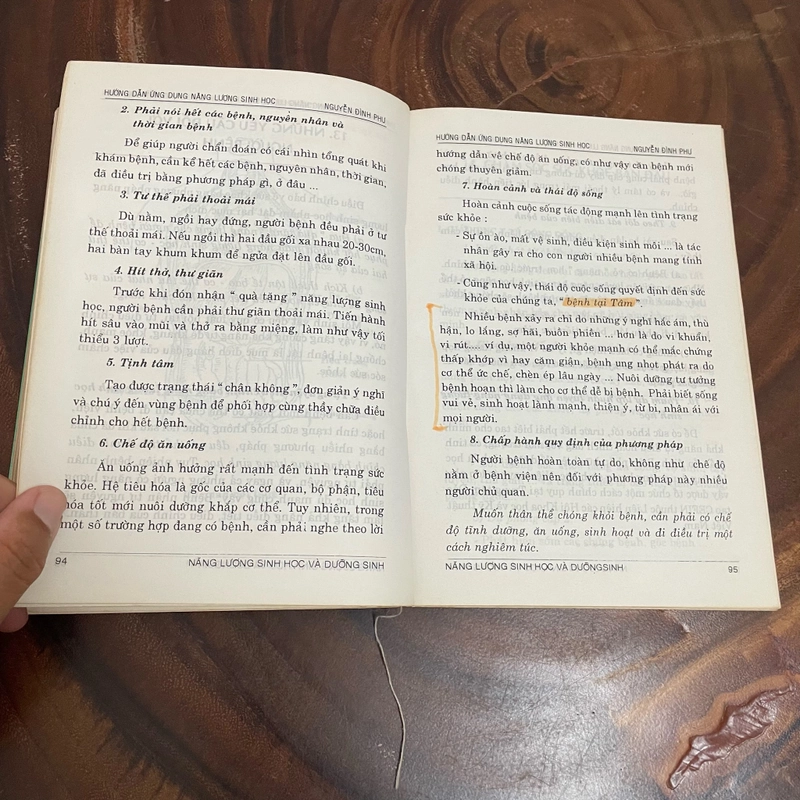 II Tựa sách: Hướng Dẫn Ứng Dụng Năng Lượng Sinh Học - Nguyễn Đình Phu - 1997 443460