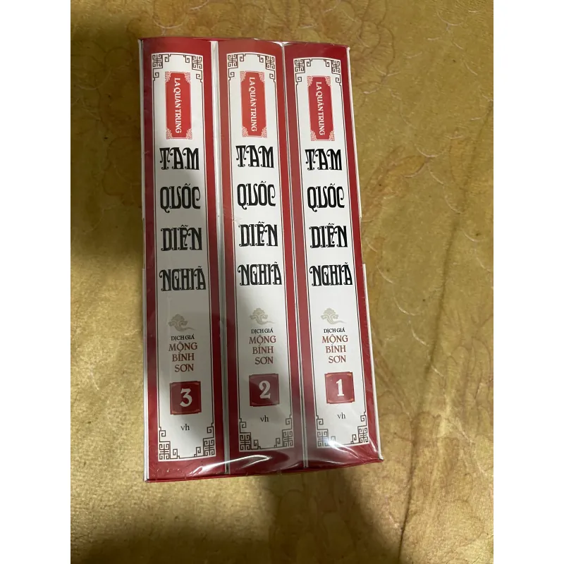 BOXSET TAM QUỐC DIỄN NGHĨA - MỘNG BÌNH SƠN DỊCH 726953