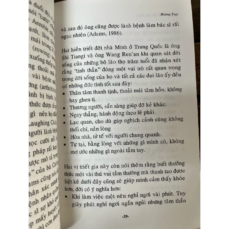 Bí quyết giữ gìn sức khỏe, phương pháp dinh dưỡng thiên nhiên - Hoàng Toại 693125