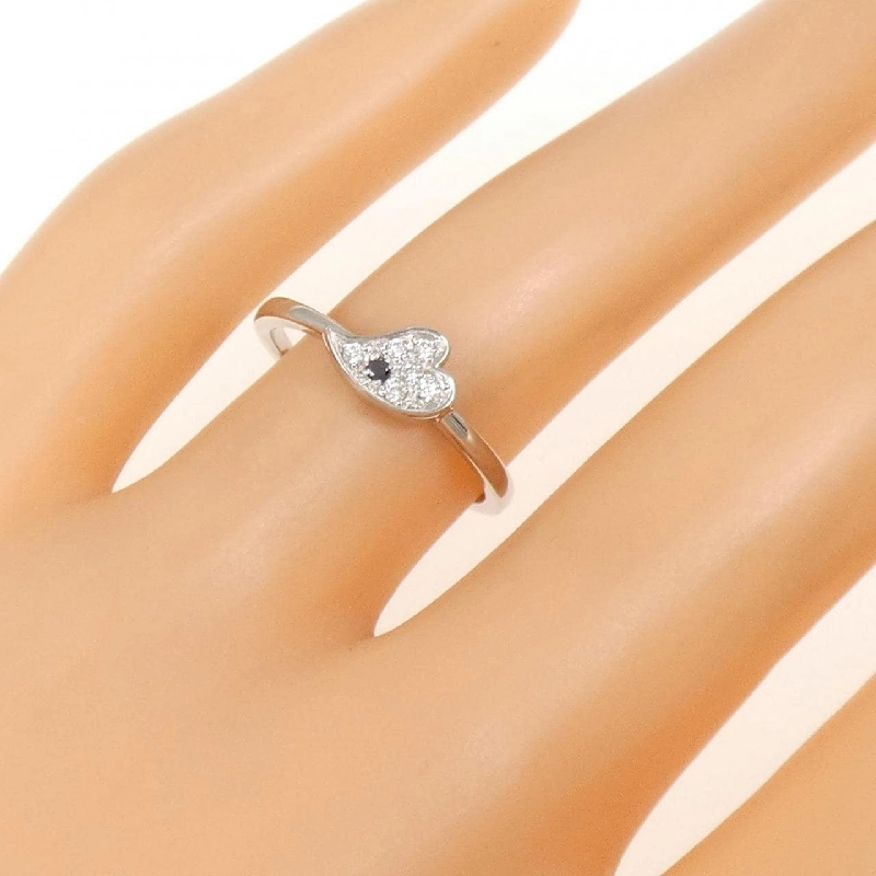 Nhẫn kim cương hình trái tim PT900 0.05CT 667873