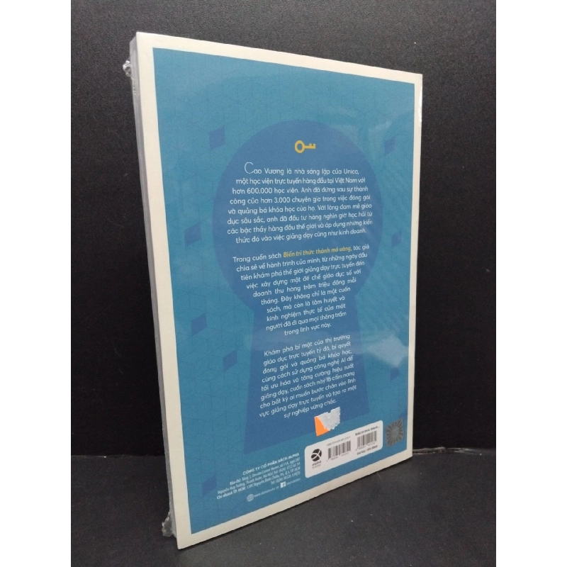 Biến tri thức thành mỏ vàng mới 100% HCM1008 Cao Vương KỸ NĂNG 916362