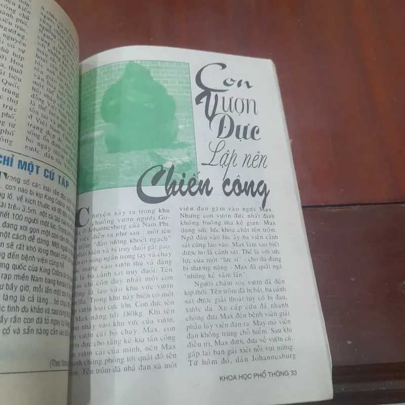 KHOA HỌC PHỔ THÔNG số 388 tháng 10-1997 732162