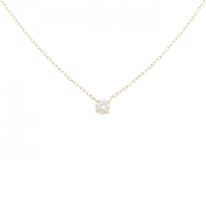 Dây chuyền kim cương K18YG 0.15CT - Hàng hiệu Chính hãng 858255