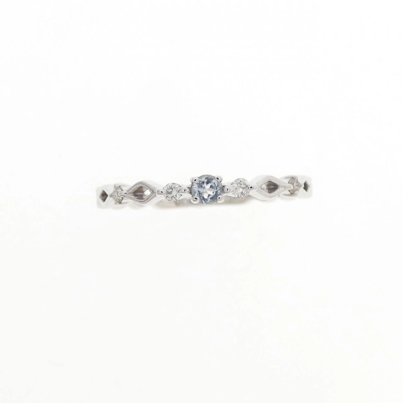 Nhẫn Pinky Aquamarine 4゜C - Hàng hiệu Authentic 836569