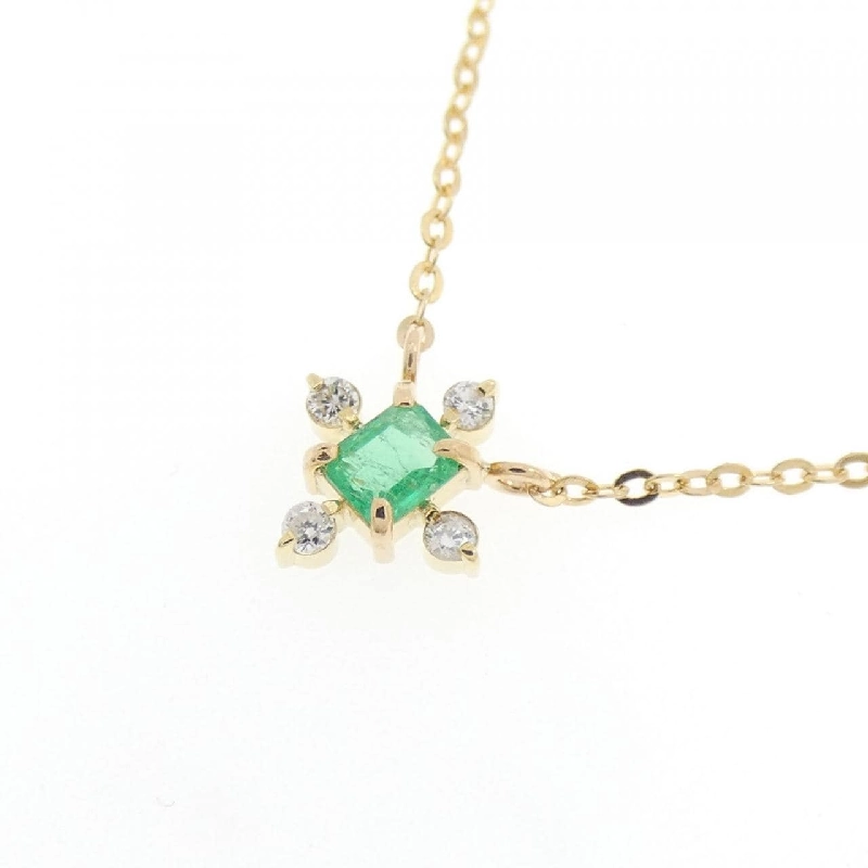 K18YG Emerald Necklace - Hàng hiệu Authentic 857716