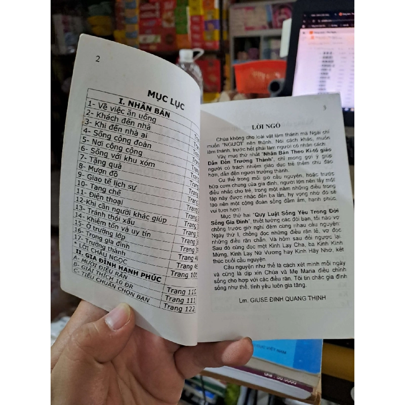 Nhân Bản Theo Ki-Tô Giáo dẫn Đến Trưởng Thành, Những Quy Luật Sống Yêu Trọng Đời Sống Gia Đình (có chỉnh sửa và bổ túc thêm T03-2011) - LM. Giuse Đinh Quang Thịnh - 2011 mới 80% ố - TÂM LINH - TÔN GIÁO - THIỀN - HCM3012 749666