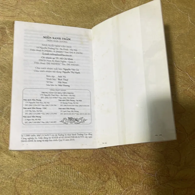 MIỀN XANH THẲM- TRẦN HOÀI DƯƠNG 705404