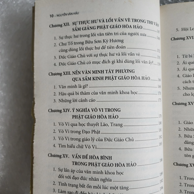 Nhận thức Phật giáo Hòa Hảo | Nguyễn Văn Hầu | xước ít mép sách như hình 469343
