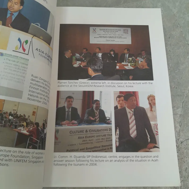 SECOND YEAR OF ASEF CULTURES & CIVILISATIONS DIALOGUE 2004/2005 557821