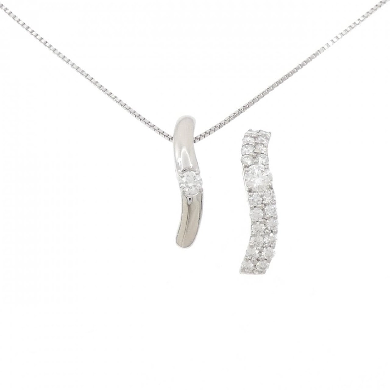 Dây chuyền kim cương Ginza Tanaka 0.804CT - Hàng hiệu Authentic 844442