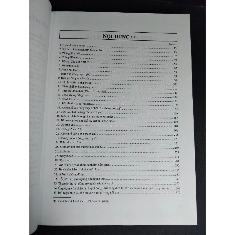 Siêu âm tim và bệnh lý tim mạch tập 1 (bìa cứng) mới 80% bẩn bìa, ố nhẹ, có chữ ký 2006 HCM2101 Phạm Nguyễn Vinh GIÁO TRÌNH, CHUYÊN MÔN 380295