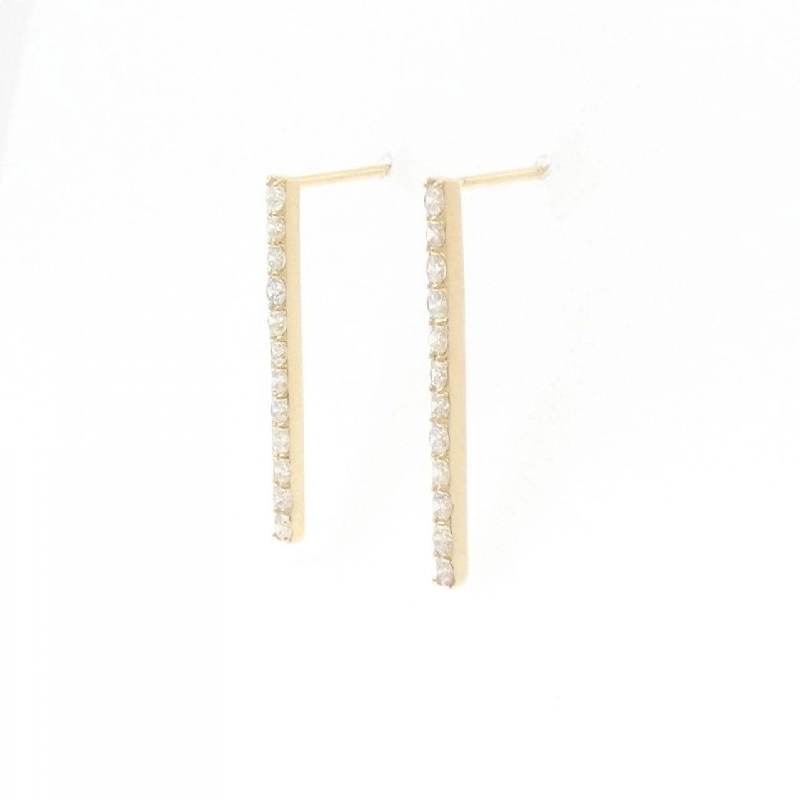 K18YG Bông tai Kim cương 0.40CT - Hàng hiệu Chính hãng 868443