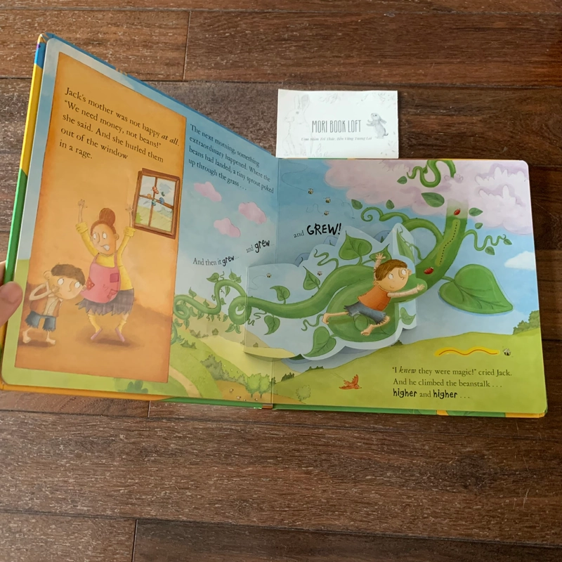 Sách ngoại văn Pop-Up 3D Fairytales: Jack and the Beanstalk, Used, Bìa cứng 505935