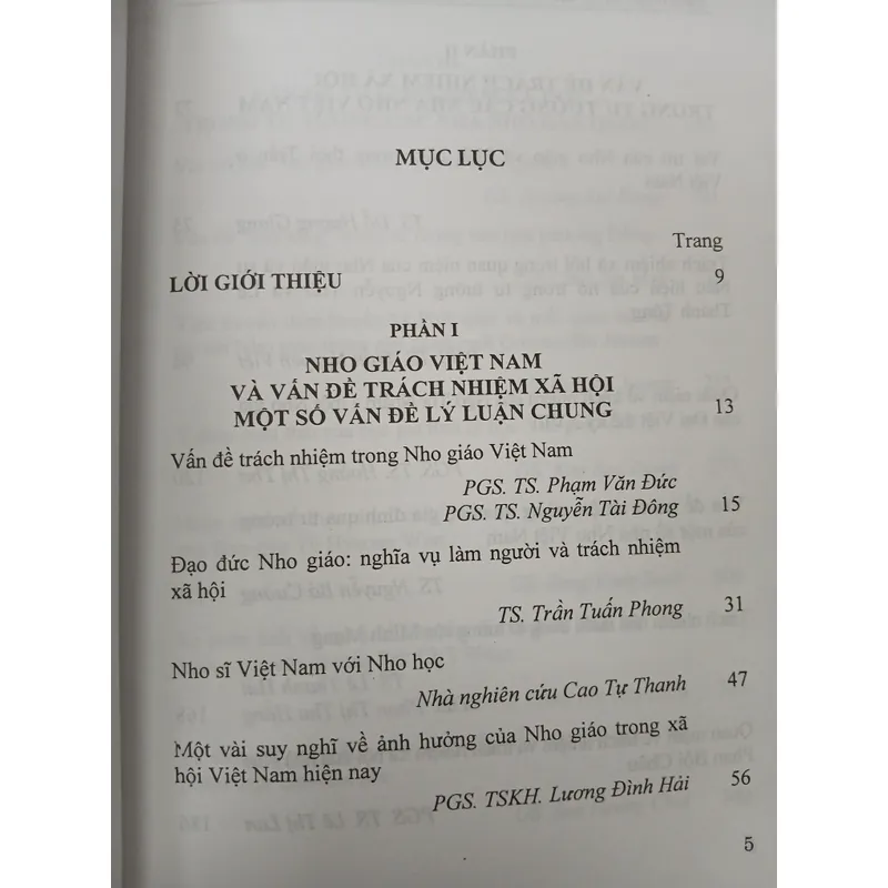 TRÁCH NHIỆM XÃ HỘI CỦA NHO GIÁO TRONG LỊCH SỬ VIỆT NAM VÀ HÀN QUỐC 721732