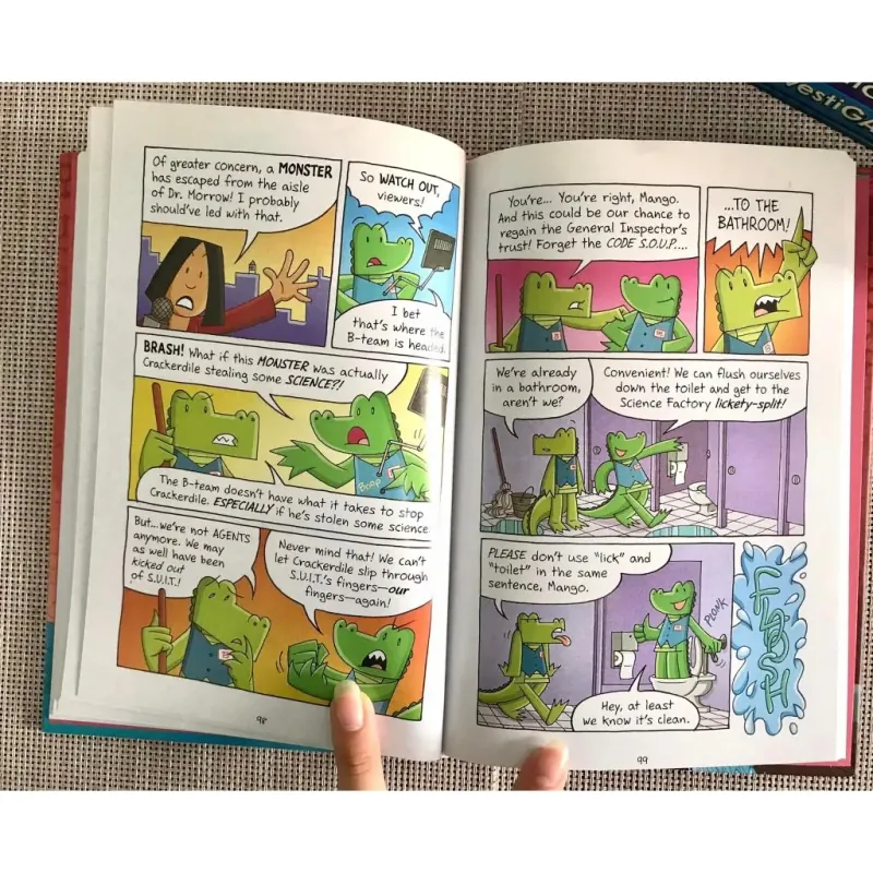 Truyện trinh thám - InvestiGators 11 cuốn bìa cứng đẹp, truyện tranh full màu 779313