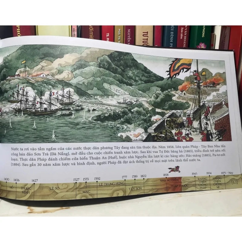 SÁCH LƯỢC SỬ NƯỚC VIỆT BẰNG TRANH 700735