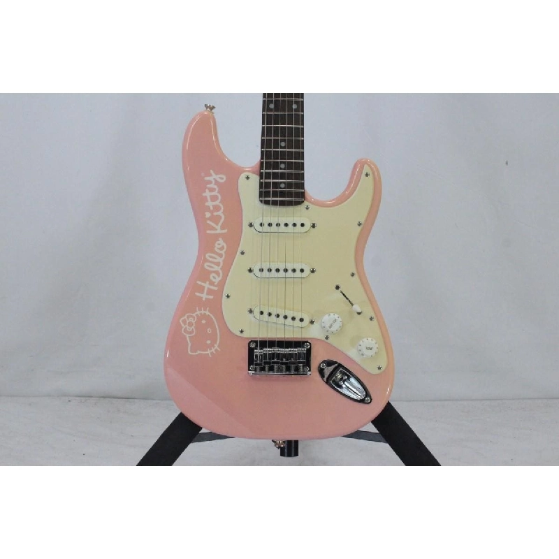 GUITAR MINI STRAT HELLO KITTY - Hàng hiệu Authentic 884690