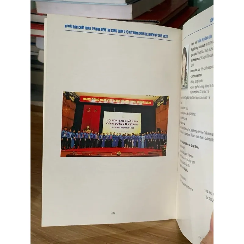 kỷ yếu ban chấp hành ủy ban kiểm tra công đoàn y tế Việt Nam khoá Xlll 2018-2023 717512