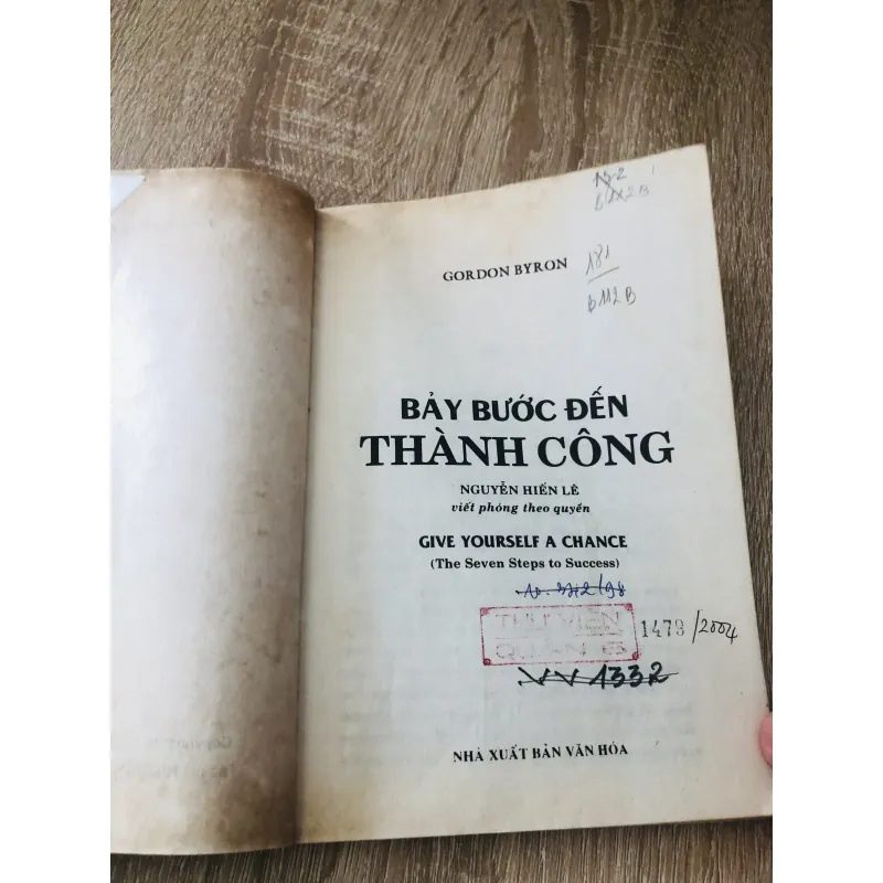 7 BƯỚC ĐẾN THÀNH CÔNG ( Nguyễn Hiến Lê) 1020468