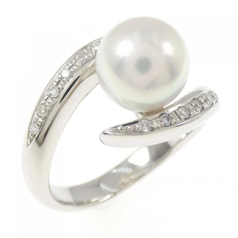 Nhẫn ngọc trai Akoya PT900 8.5mm - Hàng hiệu Authentic 849499