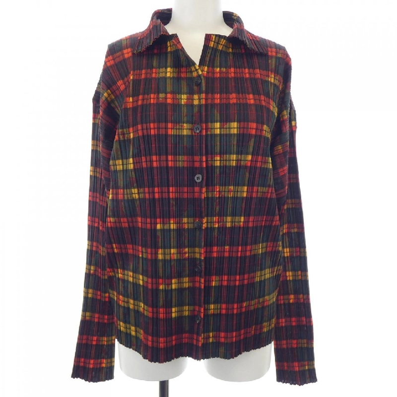 Pleats Please 2006 Kiểu kẻ PP64-JJ443 Áo khoác - Hàng hiệu Chính hãng 824204