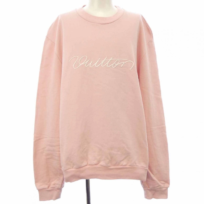 Louis Vuitton LOUIS VUITTON Áo thun thêu chữ ký cổ tròn HTY09WFWC - Hàng hiệu chính hãng 895393