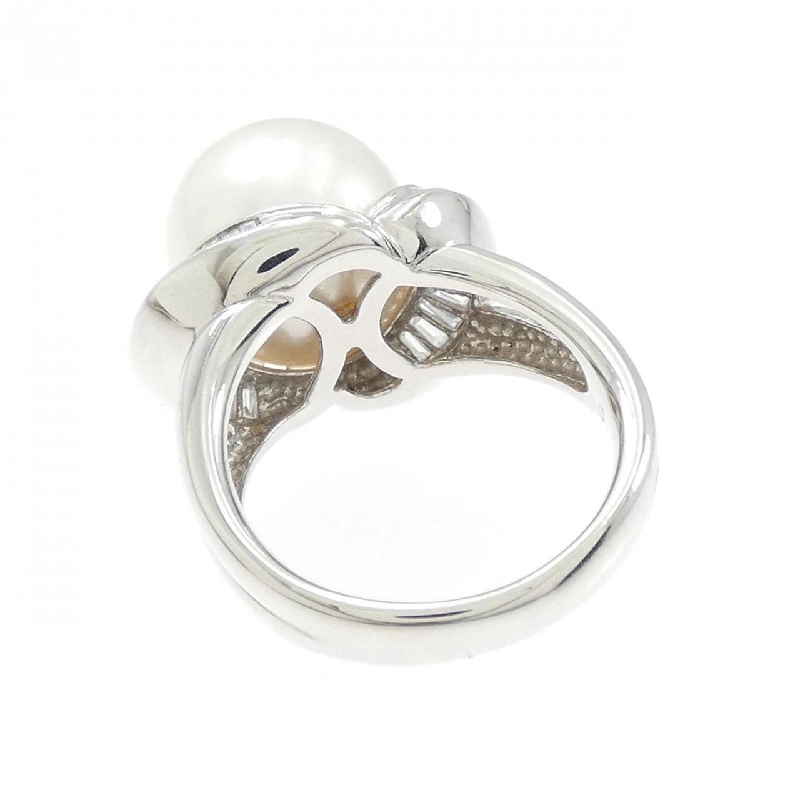 Nhẫn ngọc trai trắng PT900 12mm - Hàng hiệu Chính hãng 855096