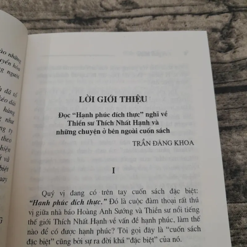 HẠNH PHÚC đích thực - Nhà báo Hoàng A Sướng trò chuyện với Thiền Sư Thích Nhất Hạnh 777066