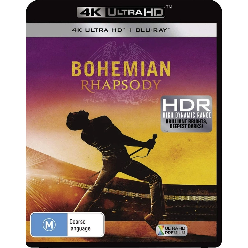Đĩa BluRay phim tài liệu Bohemian Rhapsody 2018 4K UltraHD 2160p 505624